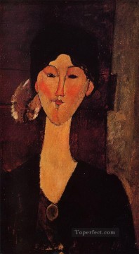 Retrato de Beatriz Hastings 1915 Amedeo Modigliani Pinturas al óleo